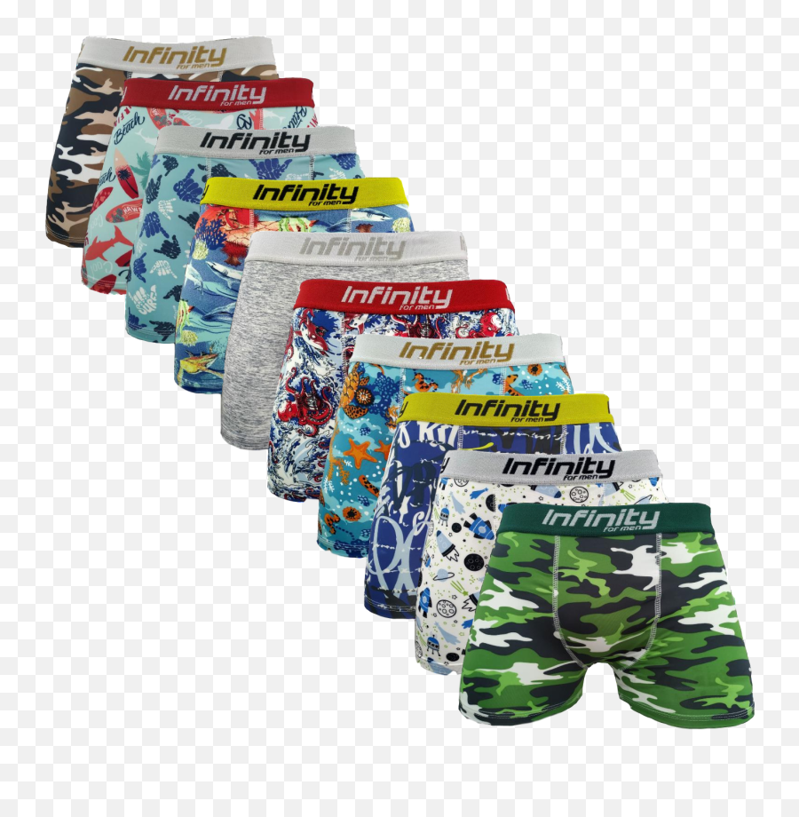 Kit 20 Briefs Box Boxer Assorted Prints Comfortable Emoji,High Emotion Mens Underwear