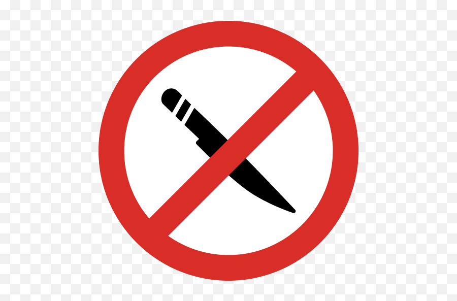 No Knife Icon Png And Svg Vector Free Download Emoji,Knife Hand Sign Emoji