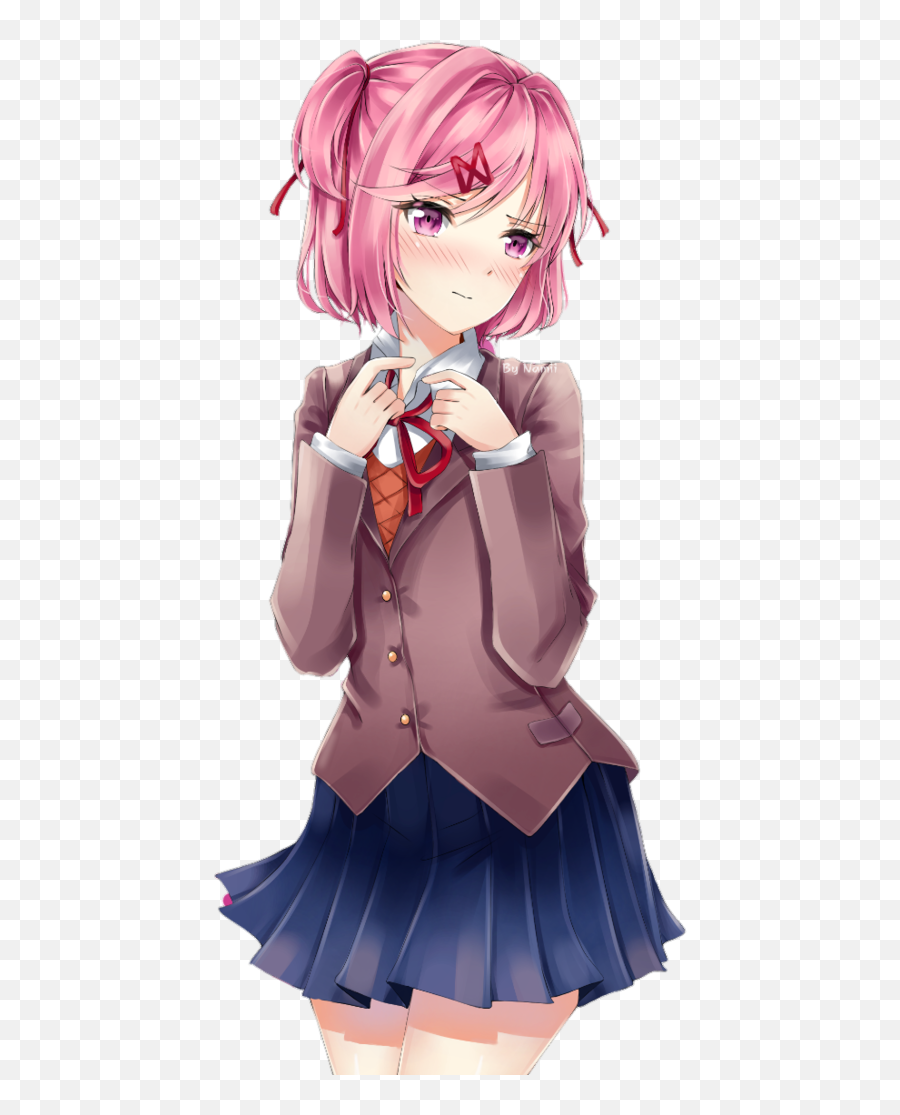 Thumb Doki Literature Club Sayori Png Image Pngrow Emoji,Okie Dokie Hand Emoji