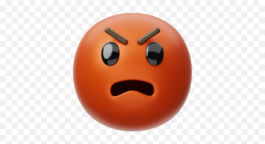 Premium Laughter Face Emoji 3d Illustration Download In Png,Angry Sob Emoji