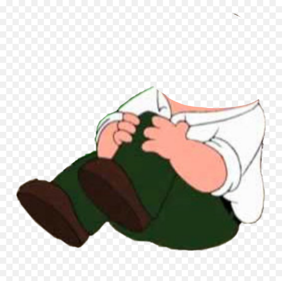 Peter Griffin Hurt Knee Sticker - Peter Griffin Gif No Background Emoji,Griffin Emoji