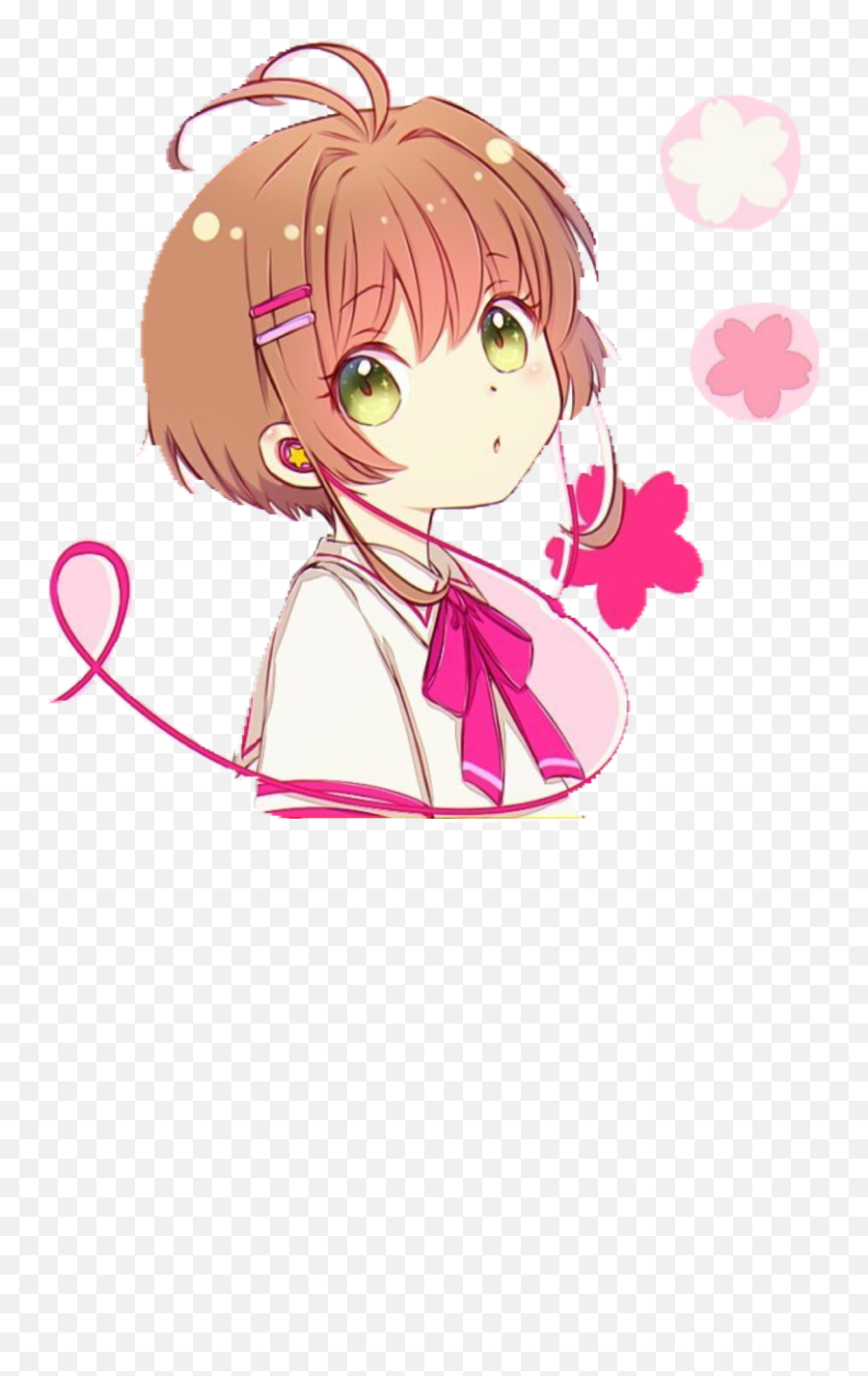 Sakura Sakuracardcaptor Sticker Emoji,Binky Emoji
