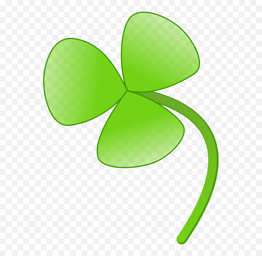 Three Leaves Clover Clipart - 3 Leaf Clover Png Emoji,Shamrock Emoticons For Facebook