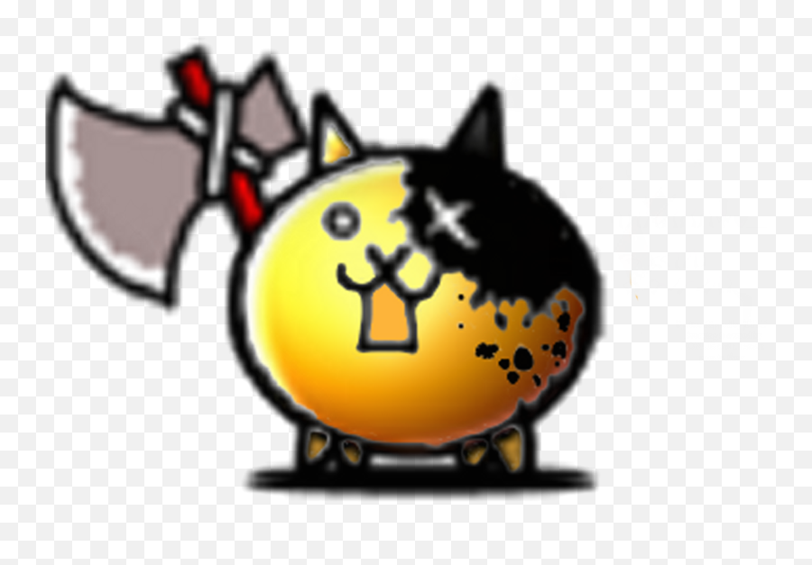 Fan - Made A Fusion Between Gold Cat And C Axe Cat Battlecats Happy Emoji,:c Emoticon