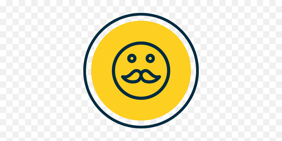 Buyer - Icon Argility Happy Emoji,Moustache Emoticon