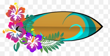 Hawaiian Luau Tiki Flowers Clipart - Luau Hawaiian Clipart Emoji,Luau Emoji