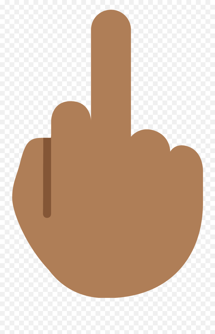 Middle Finger Emoji Clipart Free Download Transparent Png - Middle Finger Emoj,Vulcan Salute Emoji For Android