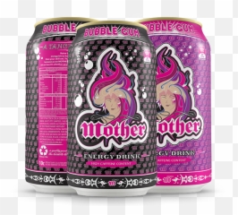 Mother Energy Drink But Bubble Gum - Mother Energy Drink Print Emoji,Tribal Emotion Energy Drink