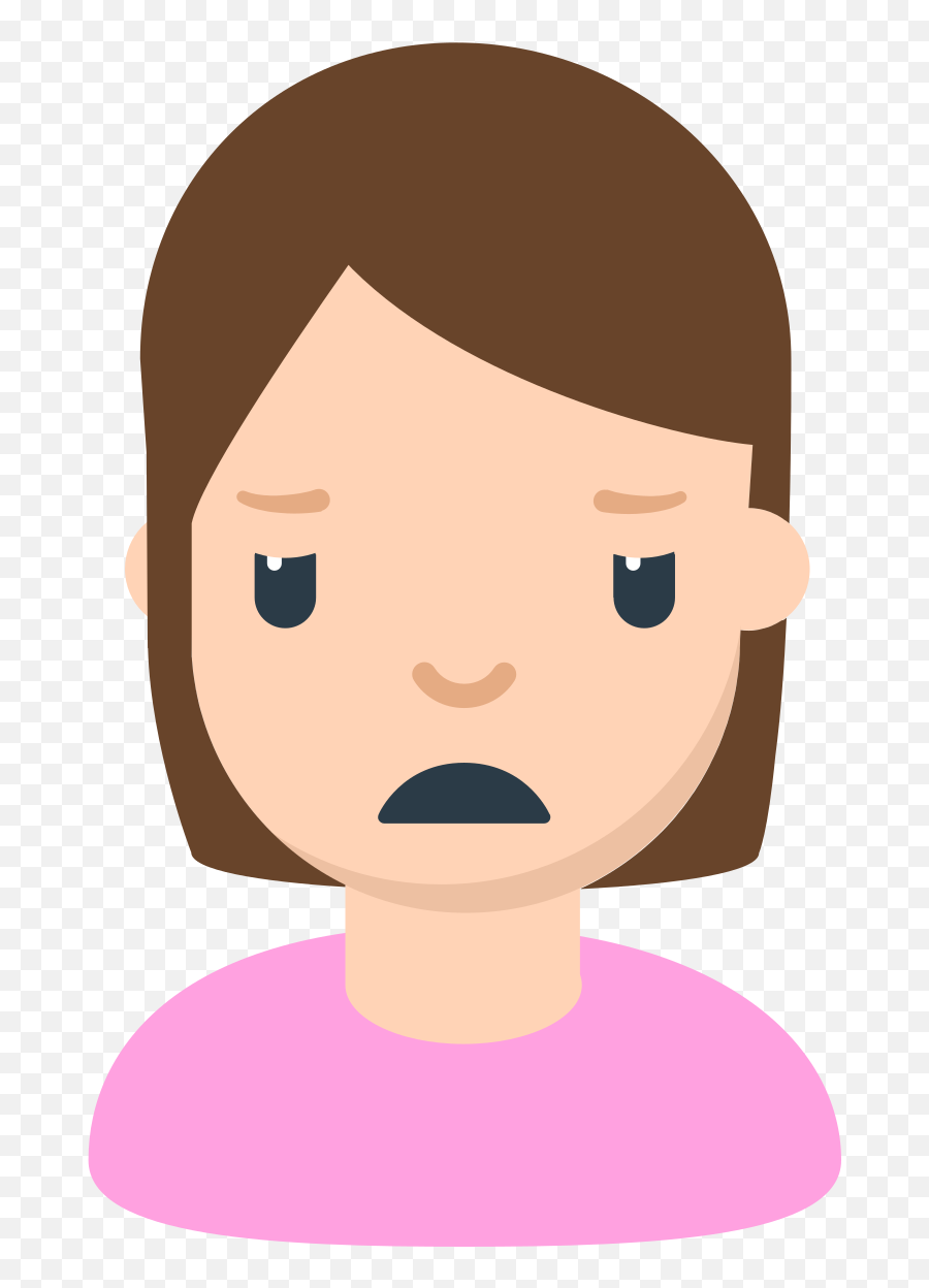 Persona Haciendo Pucheros Emoji - Emoji Person With Pouting,Emoji Enojado