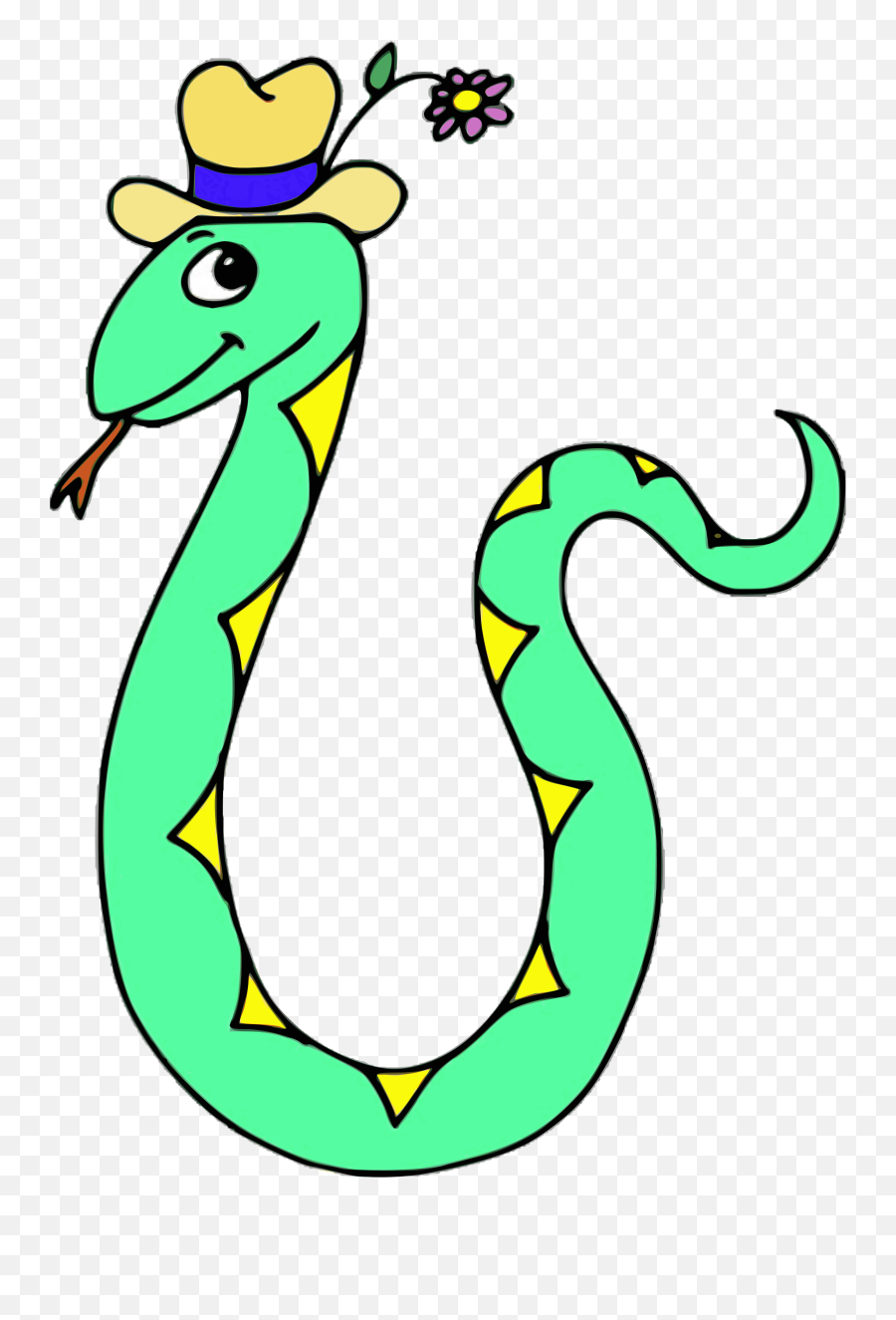Cobra Snake Funny Drawing Free Image - Snake With Party Hat Clip Art Emoji,Funny Animals Emotions