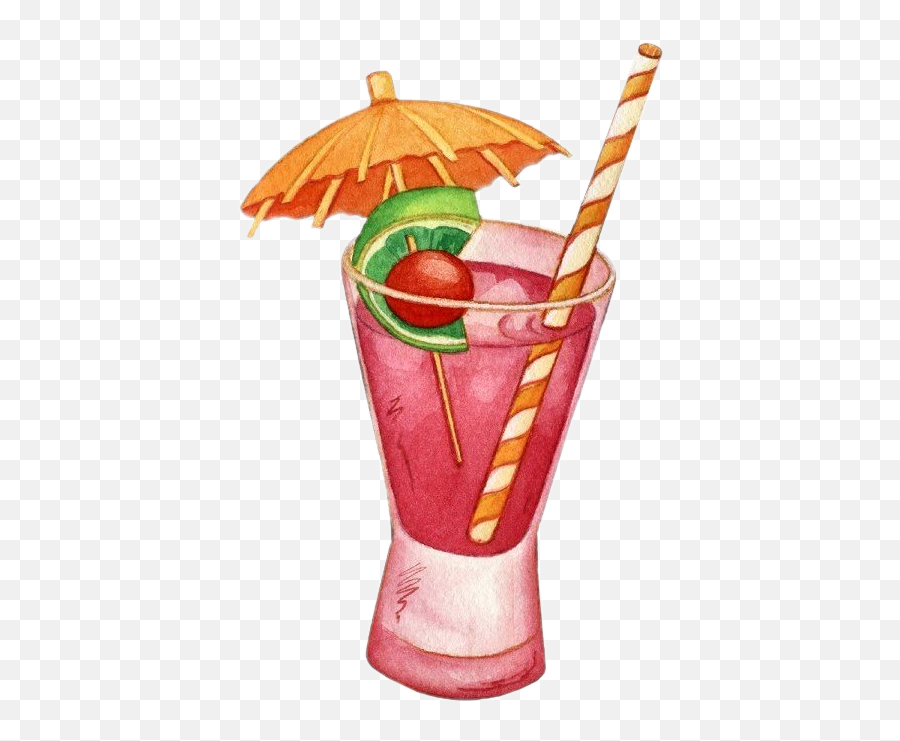 Bebida Strawberry Lemonade Sticker - Shirley Temple Clip Art Emoji,Strawberry And Lemonade Emojis