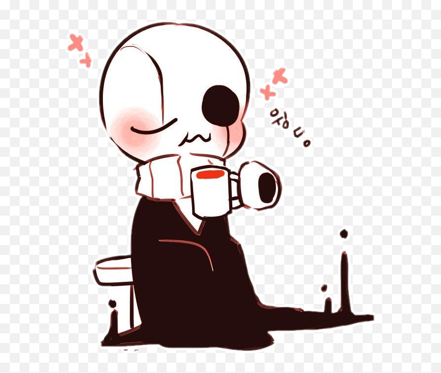 Kawaii Undertale Gaster Sticker By Malu Wing Ding - Gaster Kawaii Emoji,Wingding Emojis