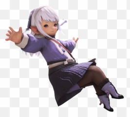 The Warrior Of Light - Hime Cut Emoji,