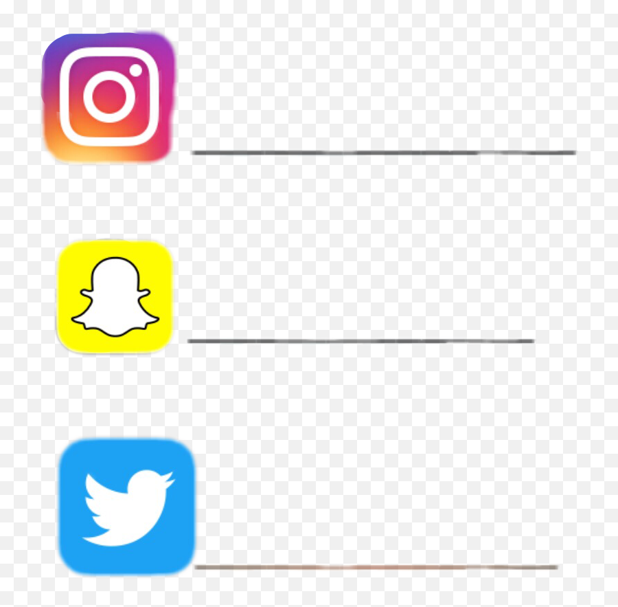 Instagram Clipart Snapchat - Png Download Full Size Transparent Instagram Snapchat Png Emoji,Snapchat Emoji Symbols