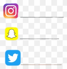 Instagram Clipart Snapchat - Png Download Full Size Transparent Instagram Snapchat Png Emoji,Snapchat Emoji Symbols