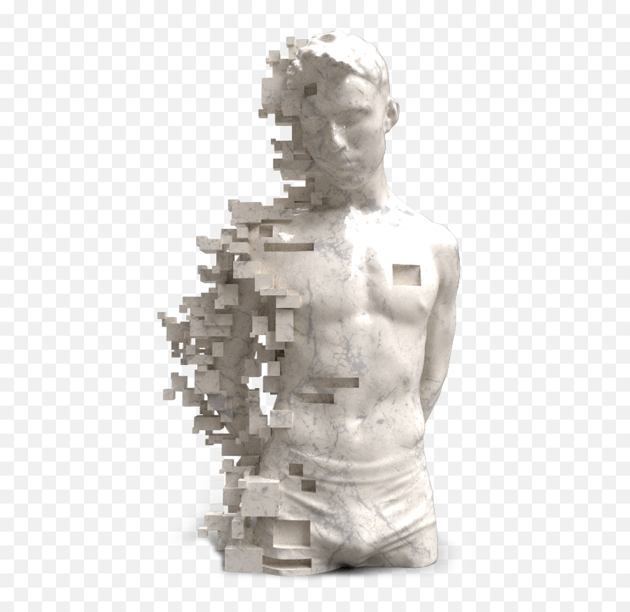 Miguel Guía - Classical Sculpture Emoji,Sculpture Distress Emotion