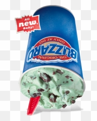 Choco Mint Brownie Blizzard Treat - Dairy Queen Blizzard Transparent Emoji,Dj Emojis Brownies And Lemonade