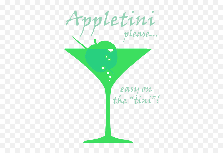 Appletini T - Martini Glass Emoji,What Does Martini Glass Emoticon Mean