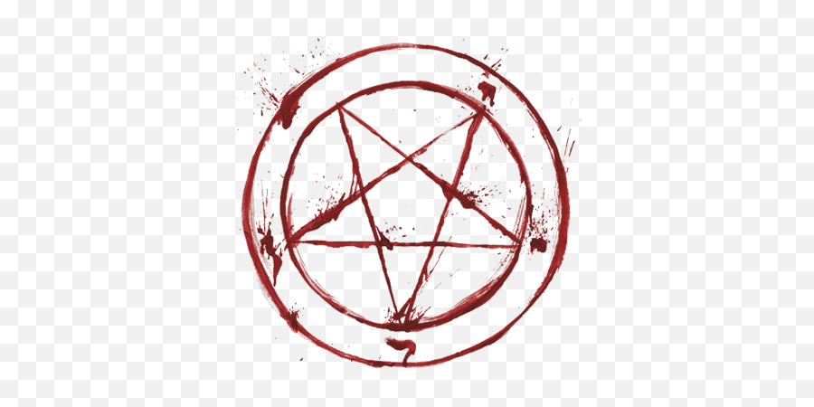 Download Hd Satanic Pentagram Transparent Png Image - T Shirts Roblox Horror Emoji,Pentagram Emoticon -evil Facebook