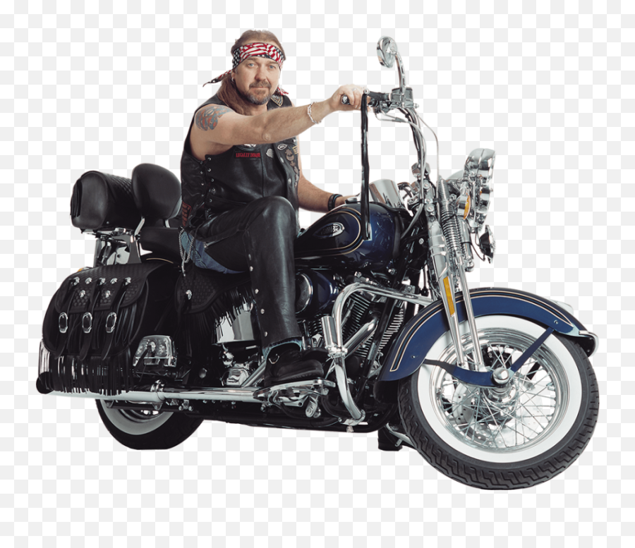 Harley Davidson Bike With Man Png Transparent Images - Harley Davidson Biker Png Emoji,Harley Davidson Emojis