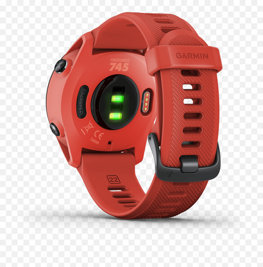 Garmin Forerunner 745 010 - Garmin Forerunner 745 Magma Red Emoji,Garmin Forerunner 235 Emojis