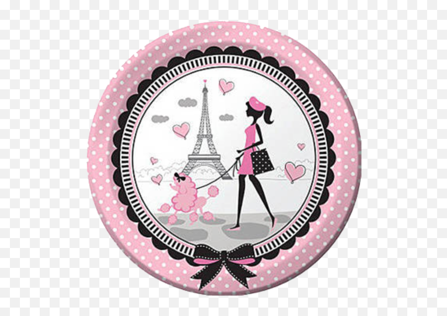 Pink Paris Party Supplies Just Party Supplies Nz - Paris Party City Emoji,Party City Emoji Stuff