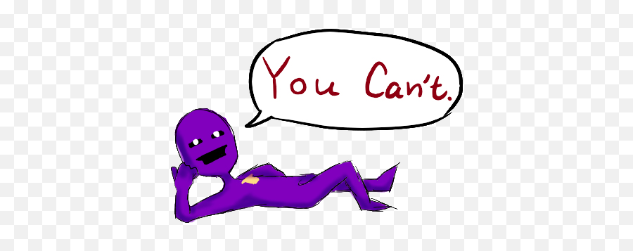 Itu0027s Easy Being Purple Five Nights At Freddyu0027s Know Your - Easy Drawings Of Five Night At Emoji,What Emotion Is Purple