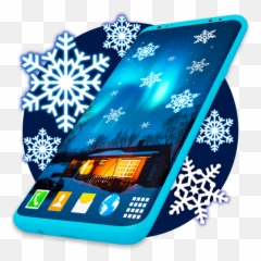 Download Winter Live Wallpaper Frozen Snow Wallpapers - Mobile Phone Emoji,3d Emoji Wallpaper