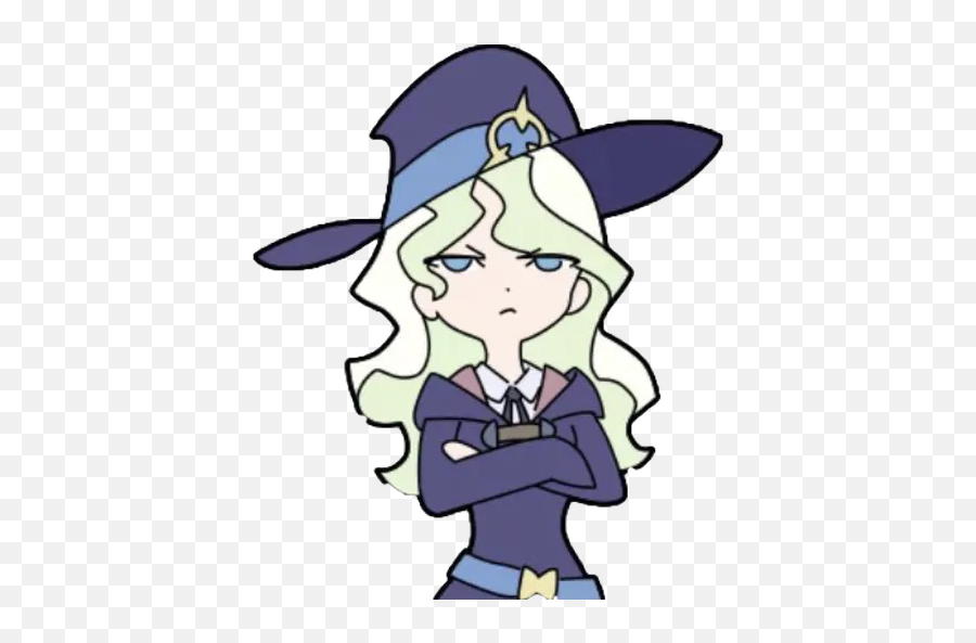 Little Witch Academia 2 Sticker Pack - Stickers Cloud Emoji,Witch Hat Emojis