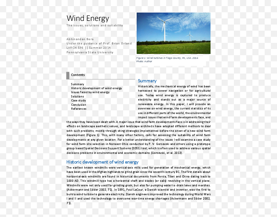 Pdf Wind Energy The Issues Solutions And Suitability Emoji,Wind Turbine Emoticon For Facebook