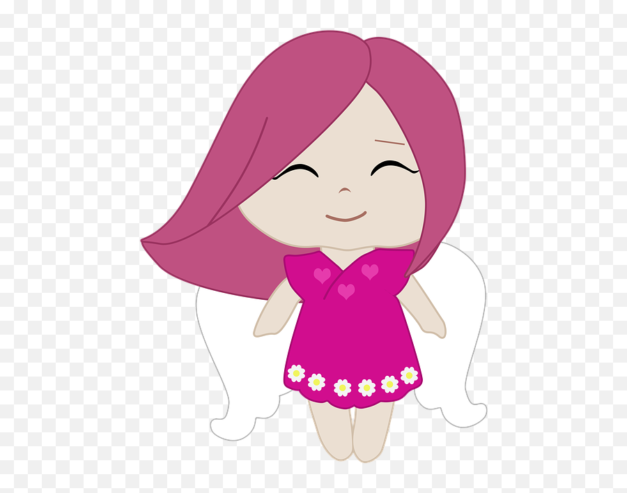 Free Photo Drawing Angel Drawing Girl Girl Kawaii - Max Pixel Emoji,Kawaii Mom Emotion Chart