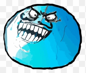 Telegram Sticker From Pack Emoji,Blue Emoji Biting Lip Meme