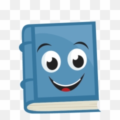 Happy Book Svg Scrapbook Cut File Cute - Clipart Books Cute Emoji,Emoticon Scrapbook