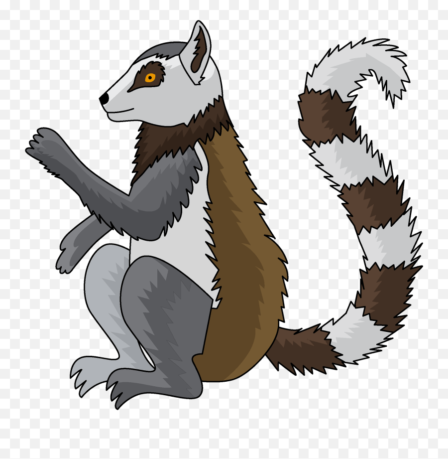Lemur Clipart - Fox Squirrel Emoji,Lemur Emoji