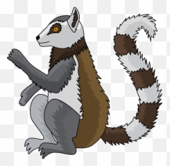 Lemur Clipart - Fox Squirrel Emoji,Lemur Emoji