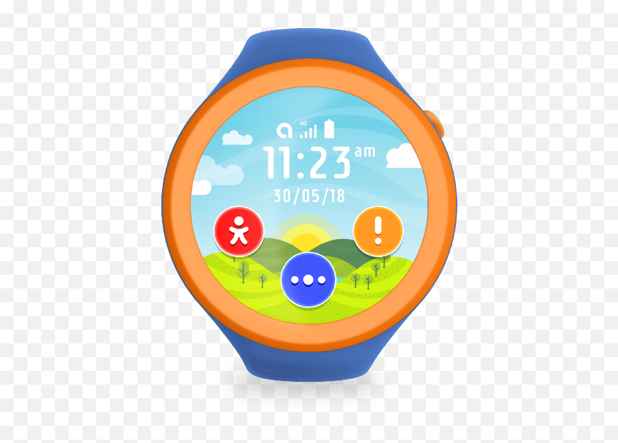 Anda Watch - Reloj Telcel Para Niños Emoji,Kids Emoji Watch