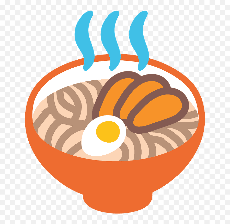 Emoji U1f35c - Ramen Bowl Emoji,Chicken Soup Emoji
