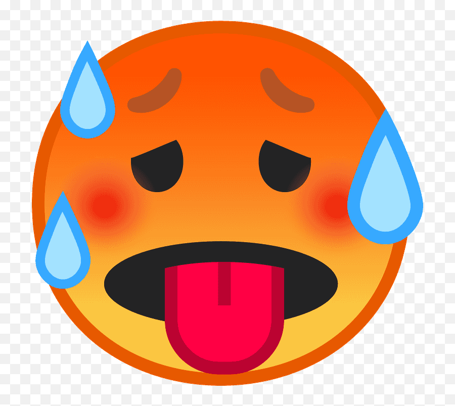 Hot Face Emoji Meaning With Pictures From A To Z - Hot Face Emoji Android,Meaning Of Emojis
