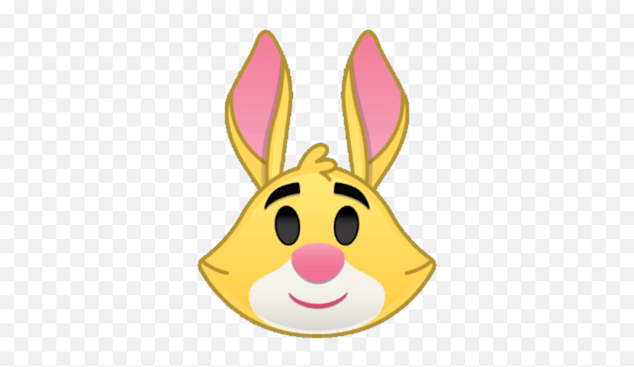 Rabbit - Happy Emoji,A1 Emoji Rabbit - Happy Emoji,A1 Emoji
