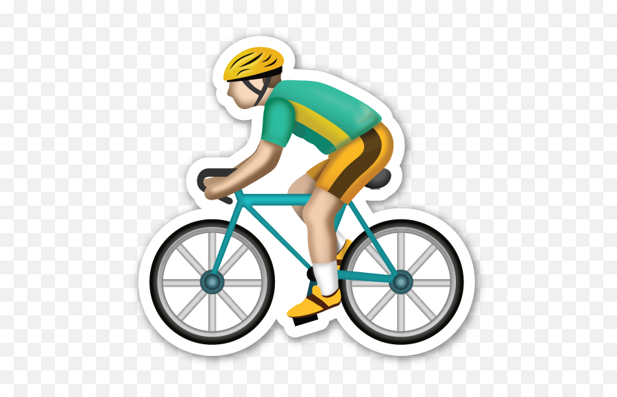 Festa Com Tema De Bicicleta - Emoji Bike,Biker Emoji