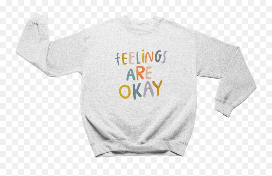 Recovery Is A Journey Your Feelings - Sweater Emoji,Wear Your Emotions On Your Sleeve