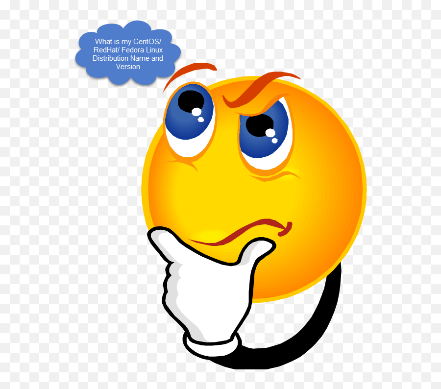 What Is My Linux - Best Thinking Emoji Png,Fedora Emoticon
