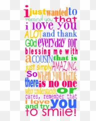 I Have Many Cousins That This Applies To Iu0027m So Blessed To - Love My Cousin Quotes Emoji,Happy Birthday Emoticons On Facebook