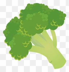 Broccoli Head Clipart - Green Vegetables 3d Clipart Emoji,Broccoli Emoji Png