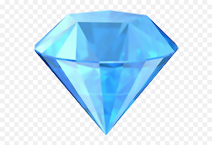 Diamond Diamante Emoji Iphone Sticker - Diamond Emoji,Aquamarine Emoji