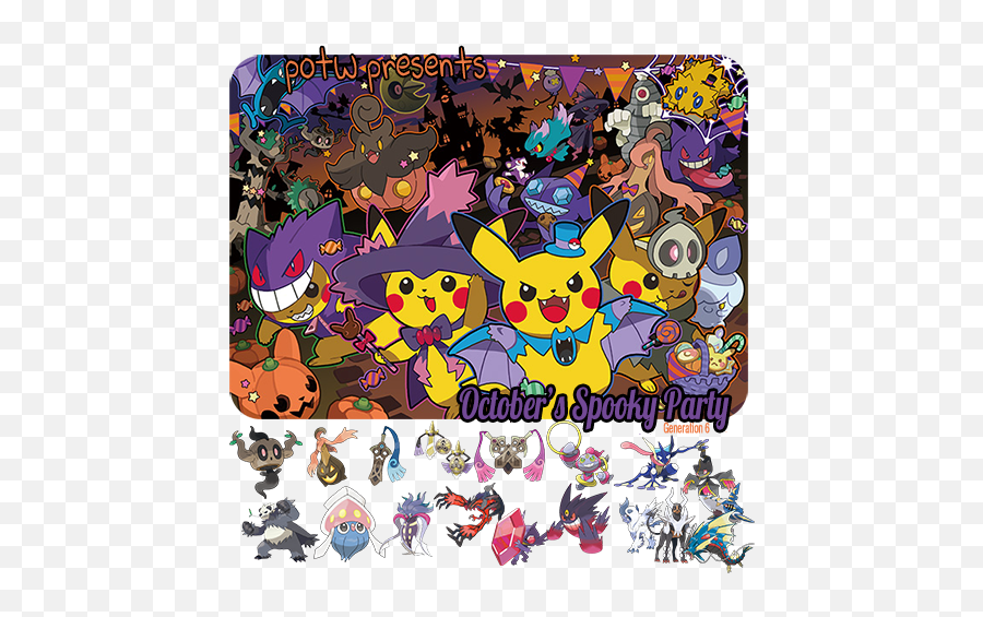 Pkmncollectors U2014 Livejournal - All Pokemon Ghost Types Halloween Emoji,Pokemon Generation 6 Emoticons