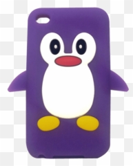 Cute Penguin Ipod Touch 4 Case - Penguin Ipod Case Emoji,Emoticon Case Fornipod 6 Touch