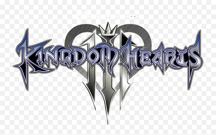 Kingdom Hearts Iii - Kingdom Hearts 3 Logo Emoji,Emoticon |3