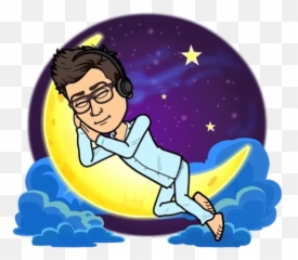 Bitmoji 2 Whatsapp Stickers - Stickers Cloud Sleep Bitmoji Emoji,How To Add Emojis To Bitmoji