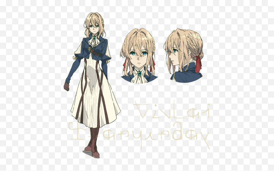 Violet Evergarden From Violet Evergarden - Violet Evergarden Outfit Emoji,Violet Evergarden No Emotion